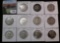 Eleven-piece U.S. Half Dollar Lot: 1892 Columbian Exposition EF, 1893 VF-EF, (2) in VF Columbian Exp