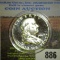 1963 P Gem Proof Franklin Half Dollar, encapsulated.