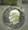 1973 S Silver Proof Eisenhower Dollar.