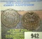 Pair of old U.S. Two Cent Pieces.