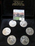 1992 6 Coin Olympic Proof Set