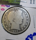 1898-O Barber Half Dollar