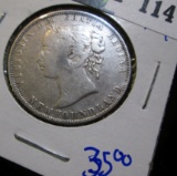 1900 Newfoundland Silver Half Dollar