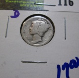 1931-D Mercury Dime