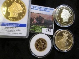 4 Replica Gold Coins