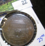 Canadian 1852 Bank Token