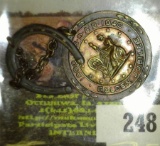 1940 Medal With Lucky Horseshoe From The National Society Daughters Of The American Revolution Golde