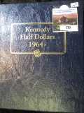 Brand New Whitman Kennedy Half Dollar Album.  Starts With 1964 And Ends At 2002.