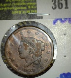 1837 Coronet Head Large Cent