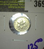 1852 Silver Three Cent Piece