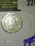 1854 Seated Dime With Arrows