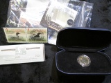 The Canadian 2009 Coin And Stamp Set Which Includes A 2000 Loonie Dollar Coin And 2- One Dollar Post