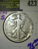 1921-S Walking Liberty Half Dollar