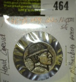 Hand Carved Hobo Nickel From A 1936-D Buffalo Nickel.  Very Cool Piece!!!