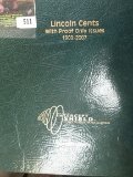 Real Nice Intercept Shield - Museum Quality - Lincoln Cents Book 1909-2007 With Proof Only Issues -