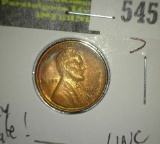 1931 S KEY Lincoln - UNC example - some toning obv/rev