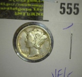 1918 S Merc Dime - VF/F