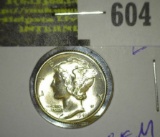 1941 D Merc Dime - GEM BU very nice