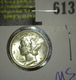 1944 P Merc Dime - MS 64