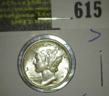 1944 S Merc Dime - MS 63-64