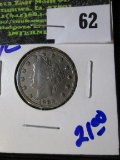 1883 No Cents V Nickel