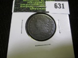 1826 U.S. Half Cent, VF, lite corrosion.