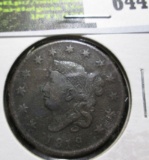 1819 U.S. Large Cent, small date, Fine.