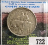 1925 Stone Mountain Commemorative Half Dollar, EF-AU.