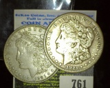 1921 P & S  Morgan Silver Dollars.