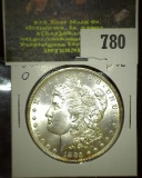 1885 O Morgan Silver Dollar, Brilliant Uncirculated.