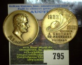 Two Different 1933 World's Fair Medals struck in bronze.