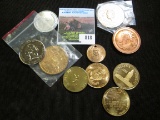 (10) Different Tokens & medals including Centennial Medals.