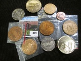 (10) Different Tokens & medals including Centennial Medals.