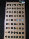 U.S. Lincoln Cents In A Display.  32 Coins Total