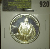 1982 S Silver Proof George Washington Commemorative Half Dollar, encapsulated.