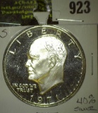 1971 S Silver Proof Eisenhower Dollar.