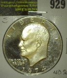 1974 S Silver Proof Eisenhower Dollar.