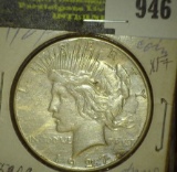 1927 S U.S. Peace Silver Dollar.