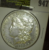 1886 P Morgan Silver Dollar. Nice grade.