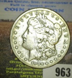 1904 S Morgan Silver Dollar.