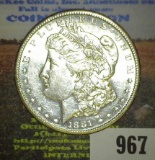 1881 S High grade Morgan Silver Dollar.