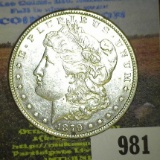 1879 P High grade Morgan Silver Dollar.