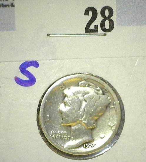 1926-S Mercury Dime