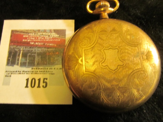 Standard Watch Co. pocket watch, New York, s/n on works 470899, production years est 1887-1894, good