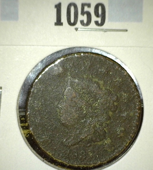 1832 large cent, Good, Redbook value $20