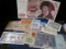 Mixed Group of Foreign Banknotes and Advertising Scrip.