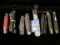 A Group of ten Old Pocket Knives, all needing repairs.