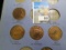 1807, 1819, 1811, & 1812 U.S. Large Cents, all have been laquered years ago to prevent them from mor