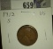 1912 S Lincoln Cent, VG.