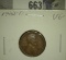 1922 D Lincoln Cent, VG.